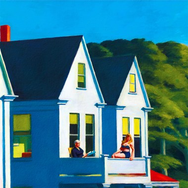 Secound story sunlight - Edward Hopper